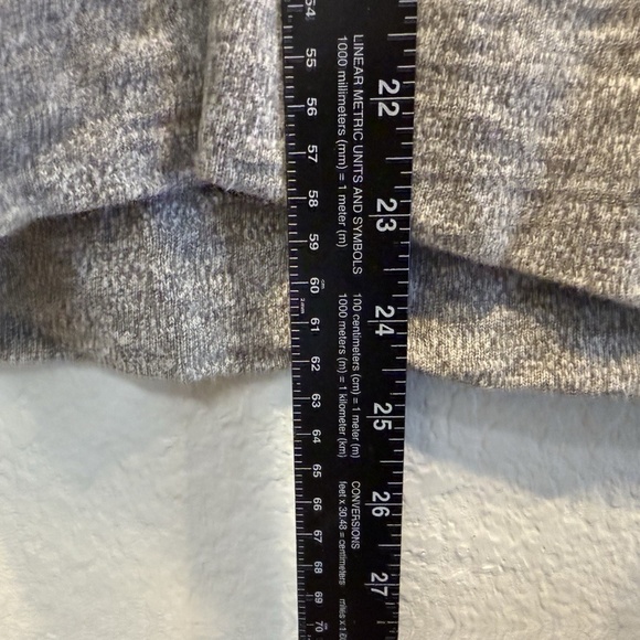 JCrew Peter Pan collar gray cream silk trim Medium - Picture 8 of 8